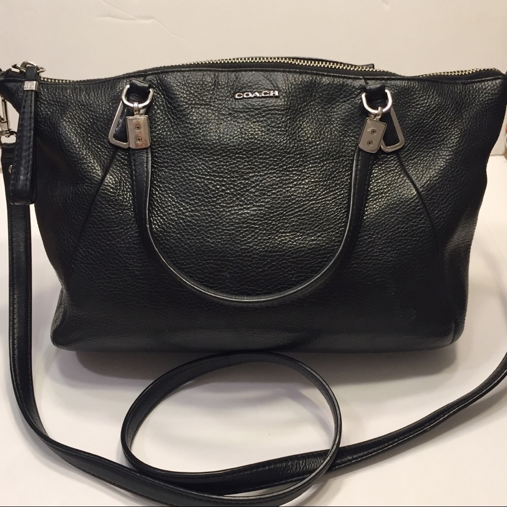 Coach Black Leather Bag